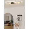 CONIVARENA Plafonnier Luminaires Eglo LED Noir, Changeur de couleurs