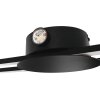 VENTICELLO Plafonnier Luminaires Eglo LED Noir