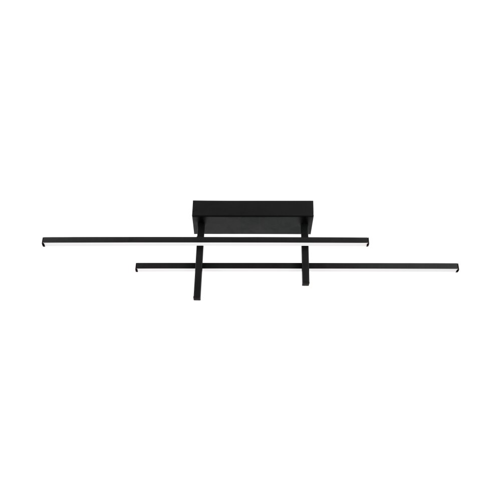 TREPILIANO Plafonnier Luminaires Eglo LED Noir main product photo