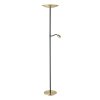 CONIVARINO Lampadaire Luminaires Eglo LED Laiton, Noir