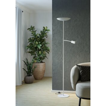 CONIVARINO Lampadaire Luminaires Eglo LED Blanc