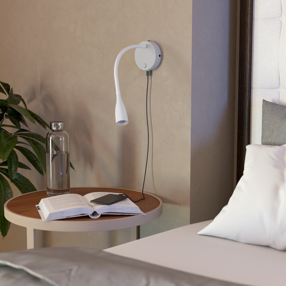 EGLO Applique murale Luminaires Eglo LED Blanc main product photo