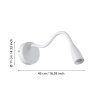 EGLO Applique murale Luminaires Eglo LED Blanc