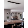 HORTUNAS Suspension Luminaires Eglo LED Noir