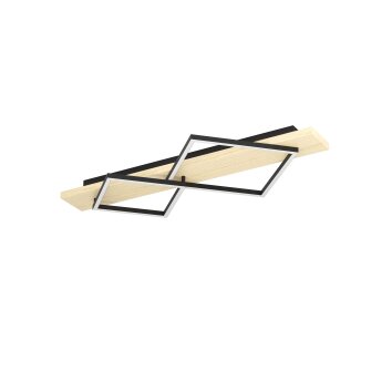 BOYAL Plafonnier Luminaires Eglo LED Brun, Noir