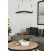 MEZZOMONTE Suspension Luminaires Eglo LED Noir, Télécommandes