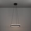 MEZZOMONTE Suspension Luminaires Eglo LED Noir, Télécommandes