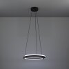 MEZZOMONTE Suspension Luminaires Eglo LED Noir, Télécommandes