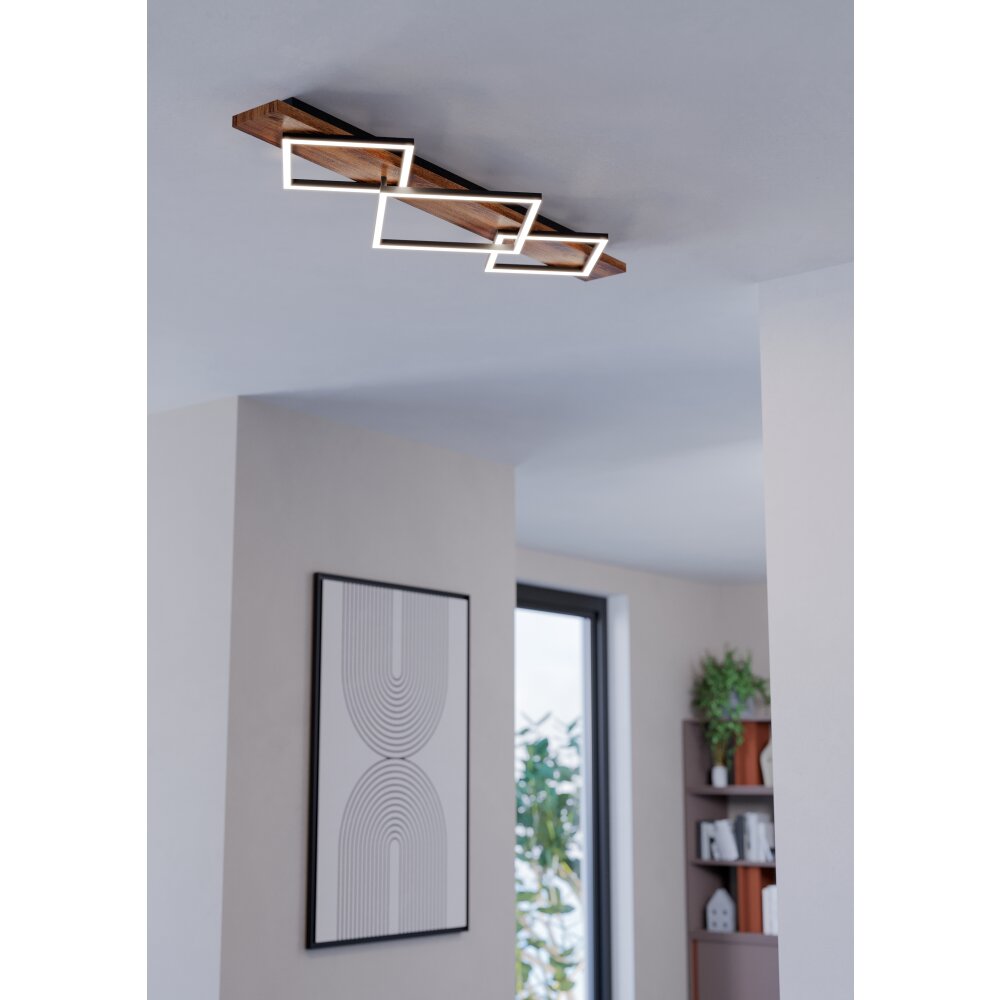 BOYAL Plafonnier Luminaires Eglo LED Brun, Noir main product photo