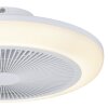 mit Ventilateur de plafond lumineux Luminaires Eglo LED Blanc, Télécommandes