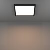 6-Z Plafonnier Luminaires Eglo LED Noir, Changeur de couleurs