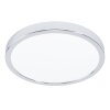 6-Z Plafonnier Luminaires Eglo LED Chrome, Changeur de couleurs