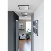 ROVITO-Z Plafonnier Luminaires Eglo LED Noir, Changeur de couleurs