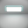 ROVITO-Z Plafonnier Luminaires Eglo LED Noir, Changeur de couleurs