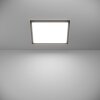 ROVITO-Z Plafonnier Luminaires Eglo LED Noir, Changeur de couleurs