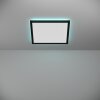 ROVITO-Z Plafonnier Luminaires Eglo LED Noir, Changeur de couleurs