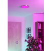 6-Z Plafonnier, Applique murale Luminaires Eglo LED Nickel mat, Changeur de couleurs