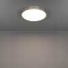 6-Z Plafonnier, Applique murale Luminaires Eglo LED Nickel mat, Changeur de couleurs