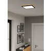 ROVITO-Z Plafonnier Luminaires Eglo LED Noir, Changeur de couleurs