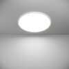 ROVITO-Z Plafonnier Luminaires Eglo LED Blanc, Changeur de couleurs