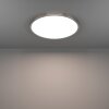 6-Z Plafonnier, Applique murale Luminaires Eglo LED Nickel mat, Changeur de couleurs
