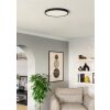 6-Z Plafonnier, Applique murale Luminaires Eglo LED Noir, Changeur de couleurs