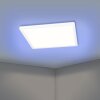 ROVITO-Z Plafonnier Luminaires Eglo LED Blanc, Changeur de couleurs