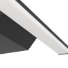 REGELLO-Z Lampe de miroir Luminaires Eglo LED Noir, Changeur de couleurs