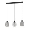 MOLOCHIO-Z Suspension Luminaires Eglo LED Noir, Changeur de couleurs