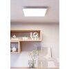 MORADILLO-Z Plafonnier Luminaires Eglo LED Blanc, Changeur de couleurs