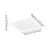 MORADILLO-Z Plafonnier Luminaires Eglo LED Blanc, Changeur de couleurs