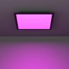 MORADILLO-Z Plafonnier Luminaires Eglo LED Noir, Changeur de couleurs