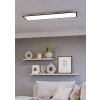 MORADILLO-Z Plafonnier Luminaires Eglo LED Noir, Changeur de couleurs
