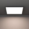 MORADILLO-Z Plafonnier Luminaires Eglo LED Noir, Changeur de couleurs