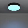 GALLIZZI-Z Plafonnier Luminaires Eglo LED Noir, Changeur de couleurs