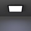 MORADILLO-Z Plafonnier Luminaires Eglo LED Noir, Changeur de couleurs