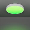 GALLIZZI-Z Plafonnier Luminaires Eglo LED Blanc, Changeur de couleurs
