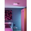 MORADILLO-Z Plafonnier Luminaires Eglo LED Blanc, Changeur de couleurs