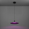 CONOMAVILLA-Z Suspension Luminaires Eglo LED Noir, Changeur de couleurs