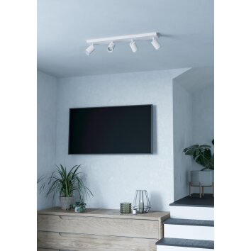 MELITELLO-Z Plafonnier, Spot de plafond Luminaires Eglo LED Blanc, Changeur de couleurs MELITELLO-Z Plafonnier, Spot de plafond Luminaires Eglo LED Blanc, Changeur de couleurs