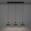 CONOMAVILLA-Z Suspension Luminaires Eglo LED Noir, Changeur de couleurs