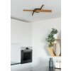 FOLCINO-Z Plafonnier Luminaires Eglo LED Bronze, Noir, Changeur de couleurs