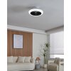 mit Ventilateur de plafond lumineux Luminaires Eglo LED Noir, Blanc, Télécommandes