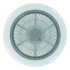 mit Ventilateur de plafond lumineux Luminaires Eglo LED Gris, Blanc, Télécommandes