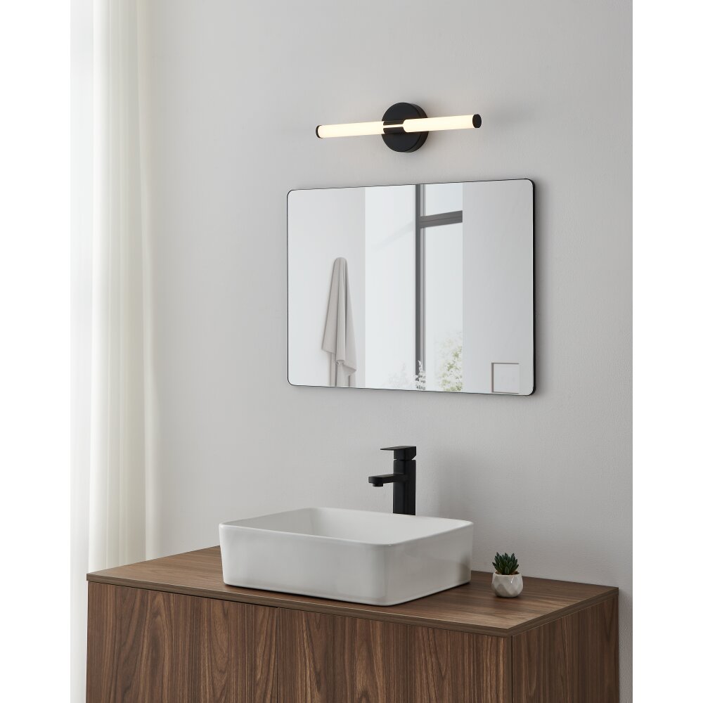 RAMOLA Lampe de miroir Luminaires Eglo LED Noir main product photo