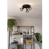 SONNINO Plafonnier, Spot de plafond Luminaires Eglo Noir