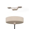 VALDIOLA Suspension Luminaires Eglo Laiton, Sable