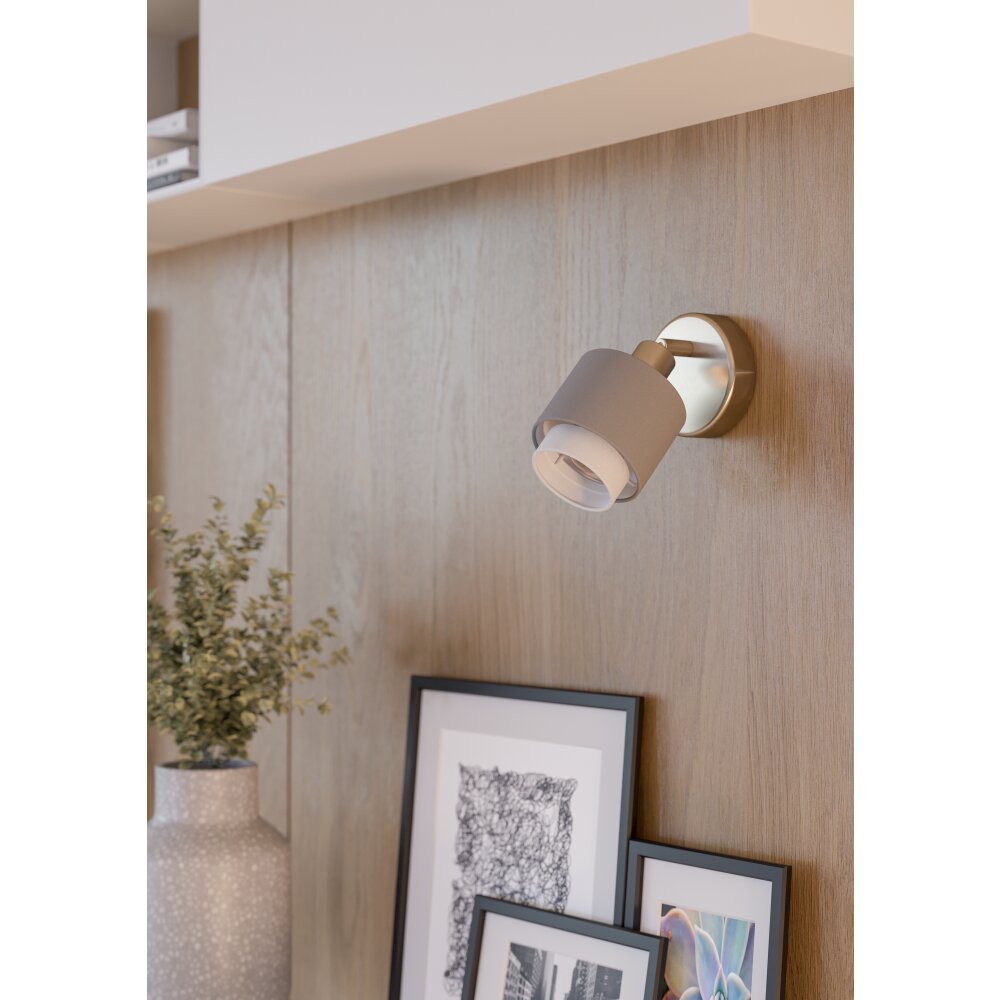 BELLIZZI Spot de plafond, Applique murale Luminaires Eglo Nickel mat main product photo