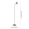 CARLO Lampadaire Luminaires Eglo Vert