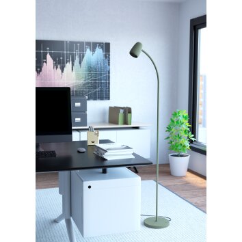 CARLO Lampadaire Luminaires Eglo Vert